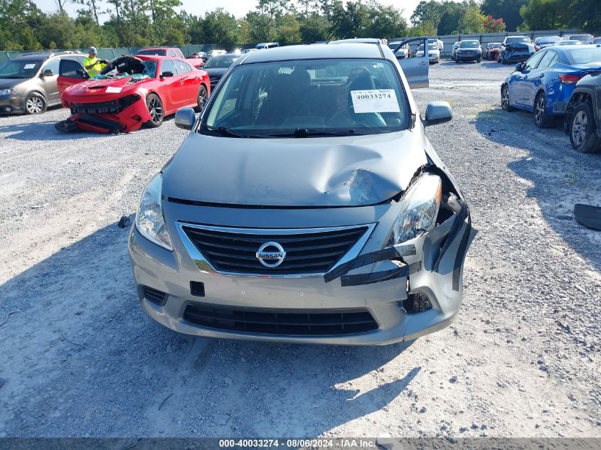 2014 Nissan Versa S/S Plus/Sv/Sl VIN: 3N1CN7AP7EL834542 Lot: 40033274