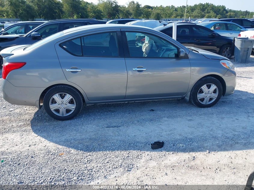 2014 Nissan Versa S/S Plus/Sv/Sl VIN: 3N1CN7AP7EL834542 Lot: 40033274