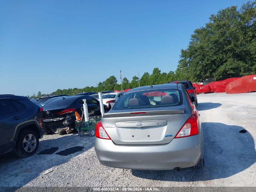 2014 Nissan Versa S/S Plus/Sv/Sl VIN: 3N1CN7AP7EL834542 Lot: 40033274