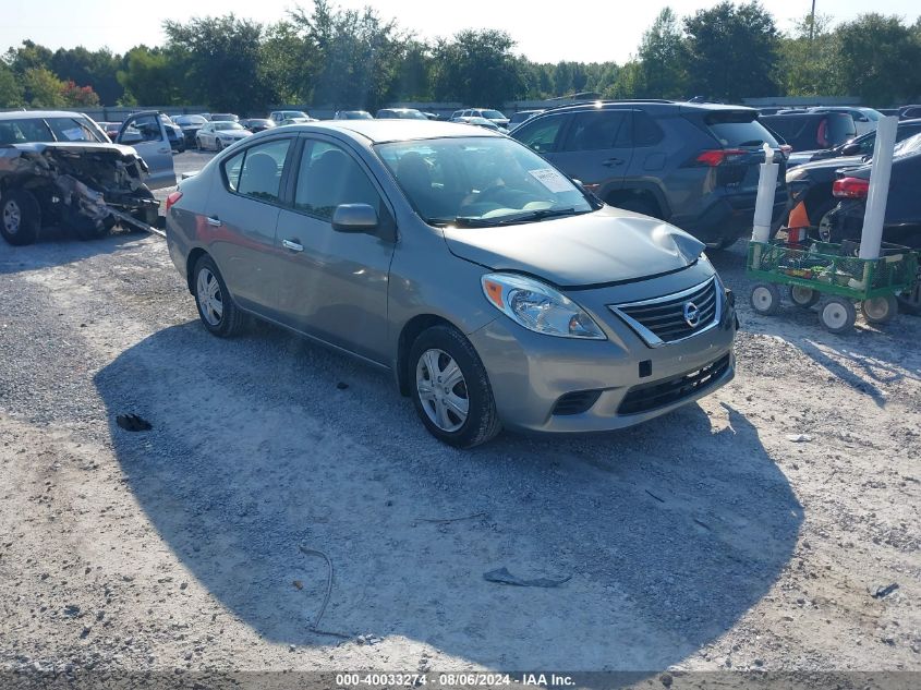 2014 Nissan Versa S/S Plus/Sv/Sl VIN: 3N1CN7AP7EL834542 Lot: 40033274