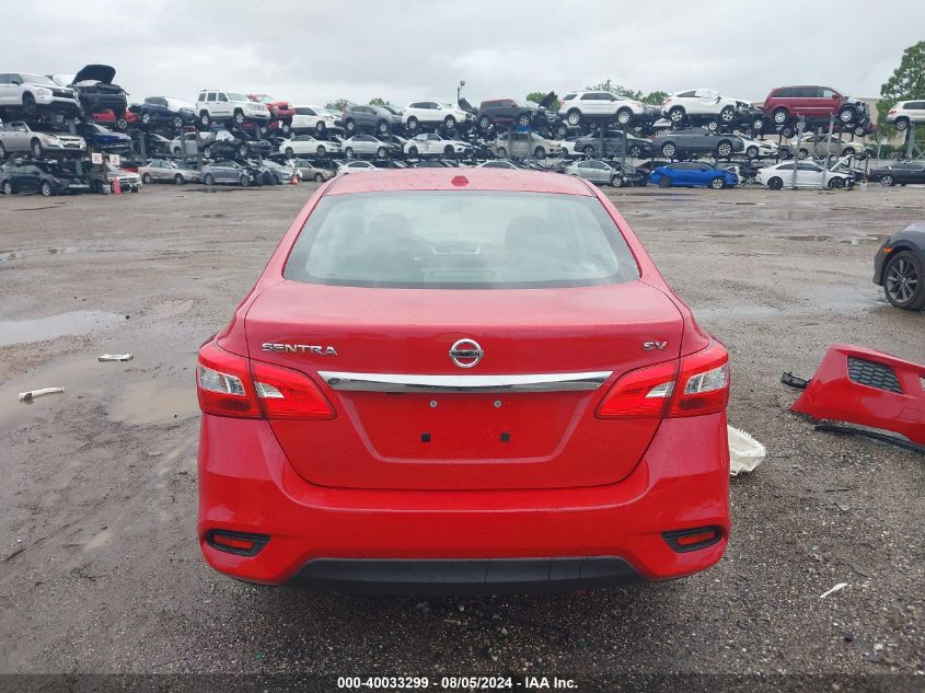 2018 Nissan Sentra Sv VIN: 3N1AB7AP6JY227898 Lot: 40033299