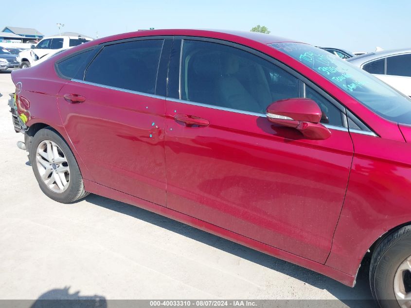 2013 FORD FUSION SE - 3FA6P0H71DR177370