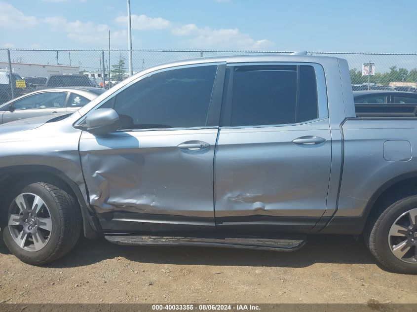 2017 Honda Ridgeline Rtl VIN: 5FPYK3F58HB010359 Lot: 40033355