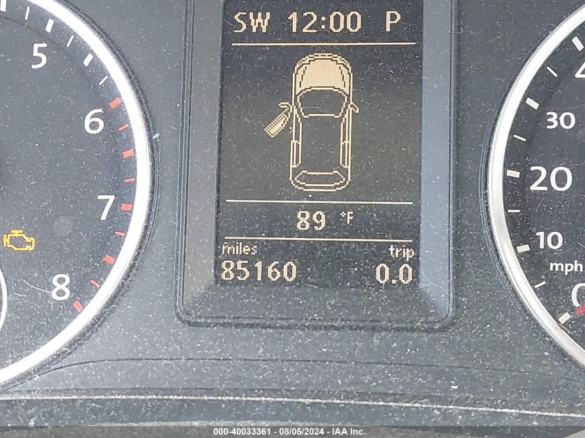 2012 Volkswagen Tiguan Se VIN: WVGAV7AX6CW589479 Lot: 40033361