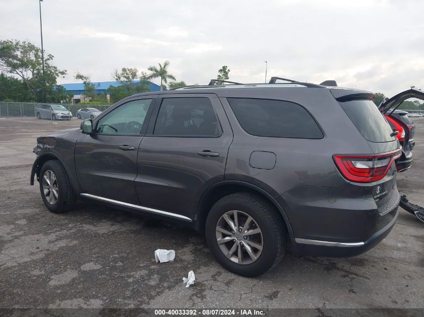 2015 Dodge Durango Limited VIN: 1C4RDJDG3FC729495 Lot: 40033392
