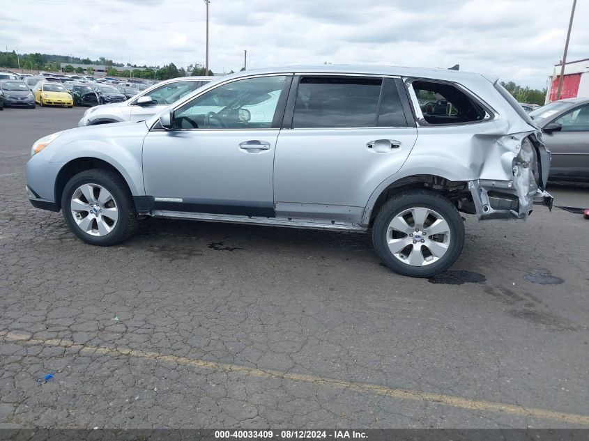 2012 Subaru Outback 2.5I Limited VIN: 4S4BRBJC9C3279837 Lot: 40033409