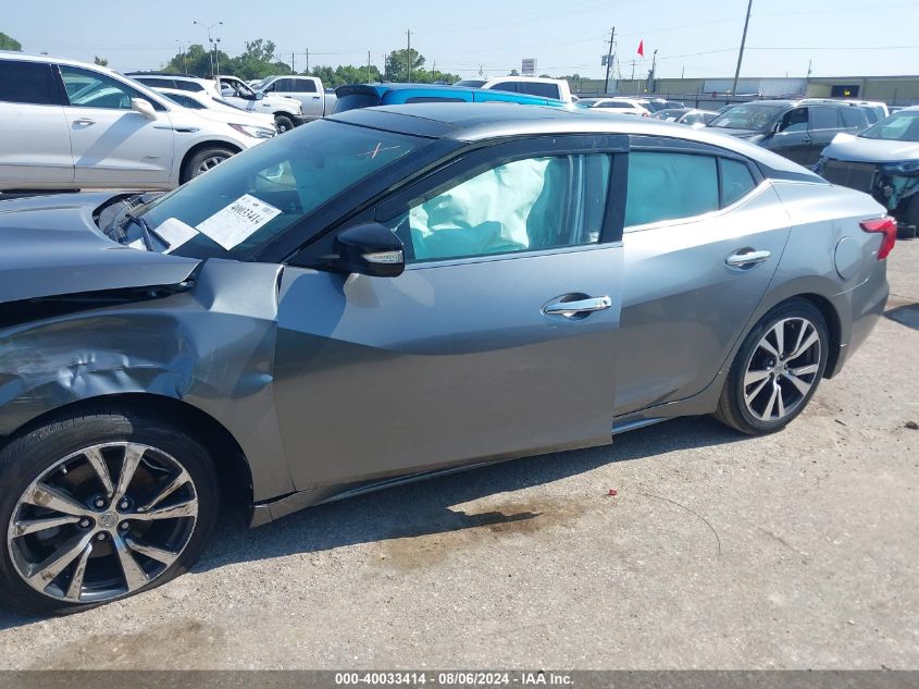 2016 Nissan Maxima 3.5S/Sv/Sl/Sr/Plat VIN: 1N4AA6AP3GC397900 Lot: 40033414