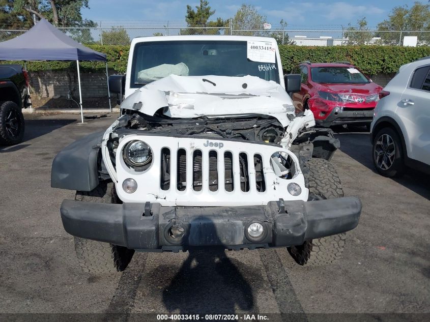 2015 Jeep Wrangler Unlimited Sport VIN: 1C4HJWDG6FL698972 Lot: 40033415