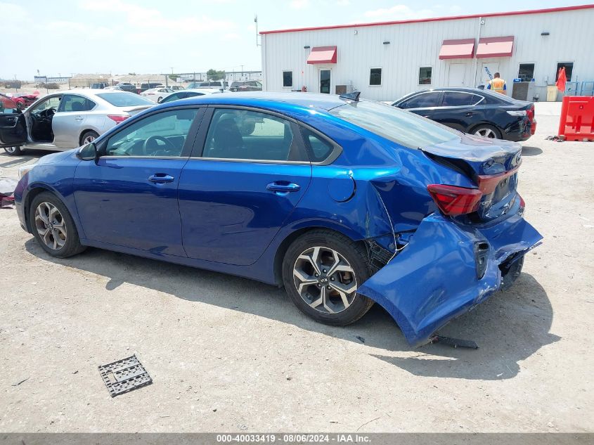 2020 Kia Forte Lxs VIN: 3KPF24AD4LE261348 Lot: 40033419