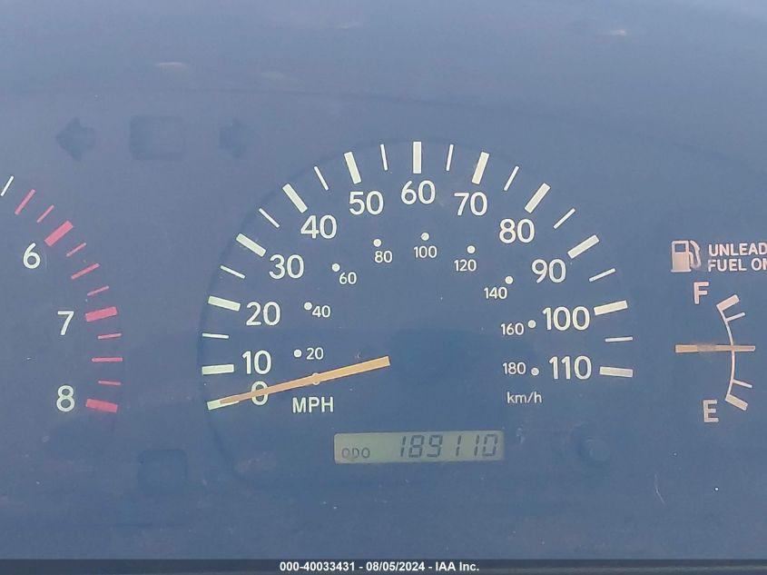 1998 Toyota Tacoma Base V6 VIN: 4TAWN72N4WZ018434 Lot: 40033431