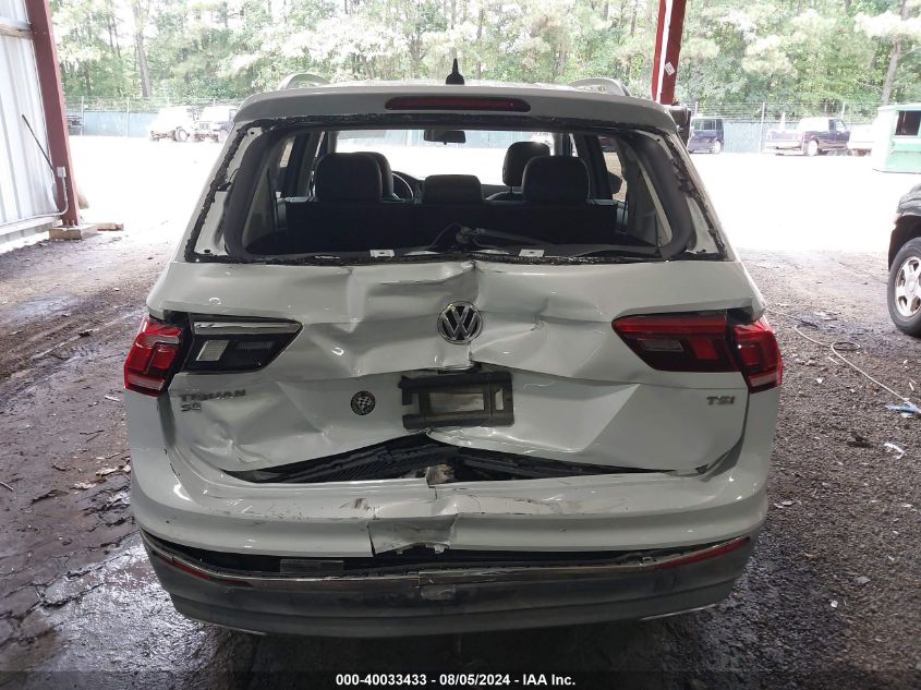 2018 Volkswagen Tiguan 2.0T Se/2.0T Sel VIN: 3VV3B7AX2JM020360 Lot: 40033433