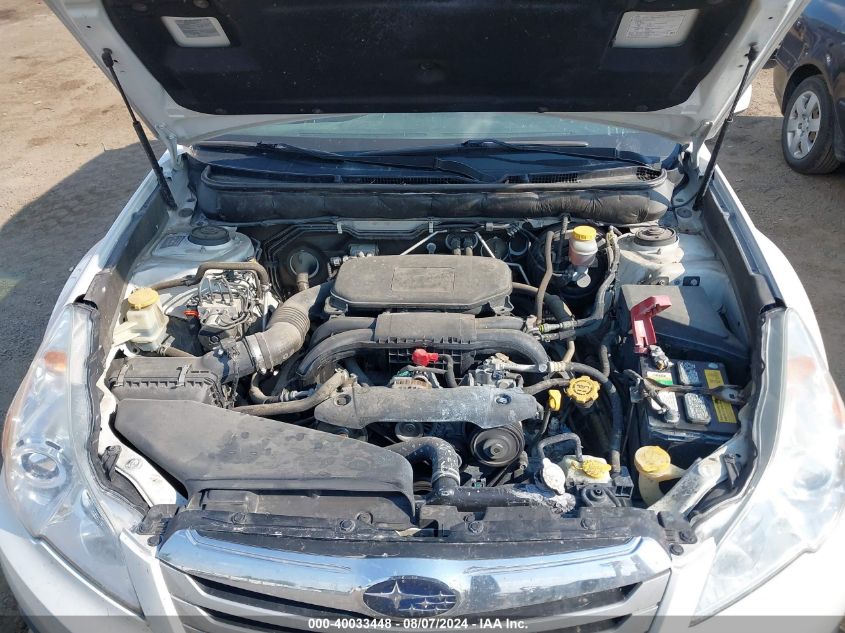 2011 Subaru Outback 2.5I Premium VIN: 4S4BRBGCXB3382206 Lot: 40033448