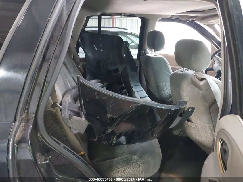 2002 Chevrolet Trailblazer Ls VIN: 1GNDS13S322199543 Lot: 40033469