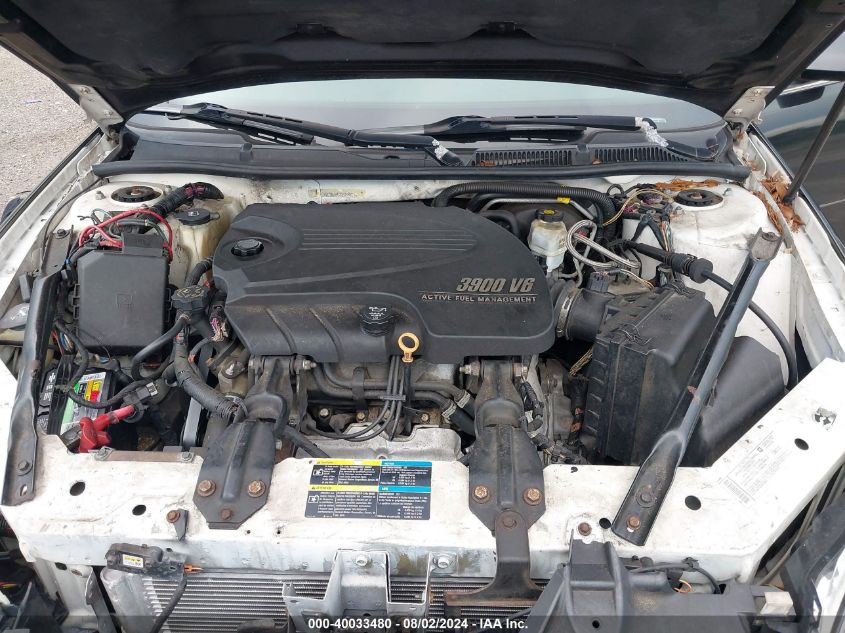 2G1WS553881199621 | 2008 CHEVROLET IMPALA