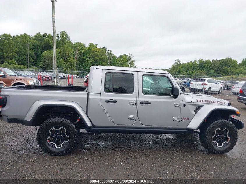 2020 Jeep Gladiator Rubicon 4X4 VIN: 1C6JJTBG6LL171245 Lot: 40033497