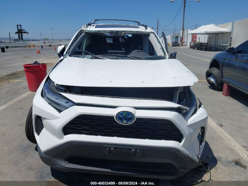 2022 Toyota Rav4 Hybrid Xle VIN: 4T3RWRFV5NU074840 Lot: 40033499