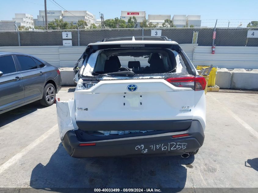 2022 Toyota Rav4 Hybrid Xle VIN: 4T3RWRFV5NU074840 Lot: 40033499