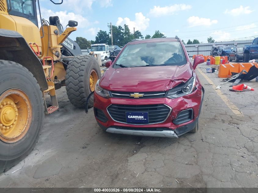 2018 Chevrolet Trax Lt VIN: 3GNCJPSB8JL338565 Lot: 40033526