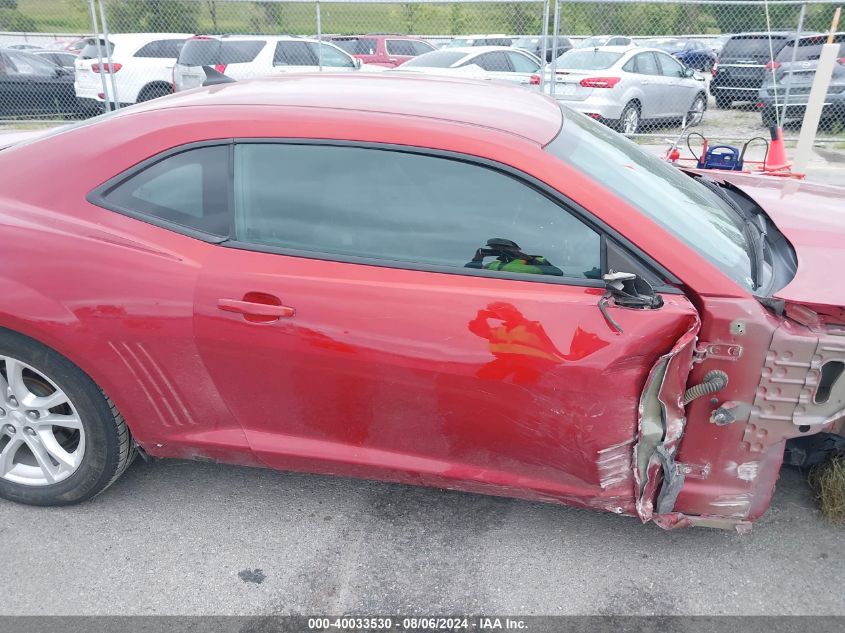 2015 CHEVROLET CAMARO 2LS - 2G1FB1E39F9164903