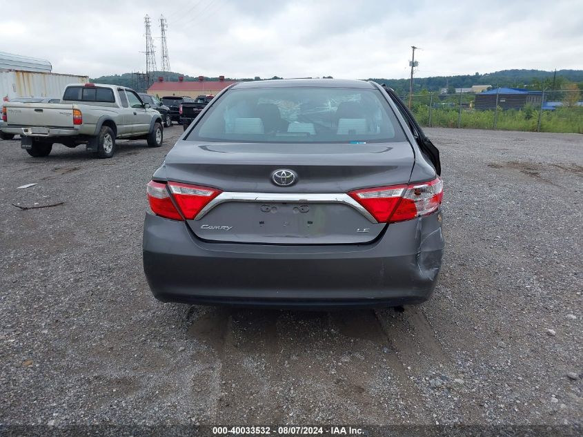 2016 Toyota Camry Le VIN: 4T1BF1FKXGU167812 Lot: 40033532