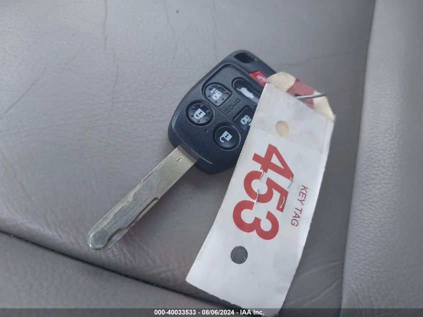 2011 Honda Odyssey Touring/Touring Elite VIN: 5FNRL5H93BB017216 Lot: 40033533