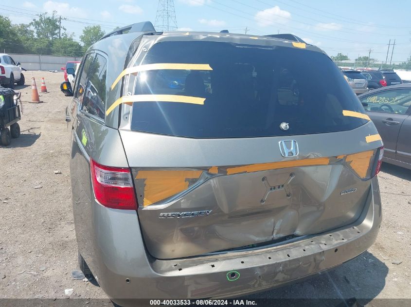 2011 Honda Odyssey Touring/Touring Elite VIN: 5FNRL5H93BB017216 Lot: 40033533