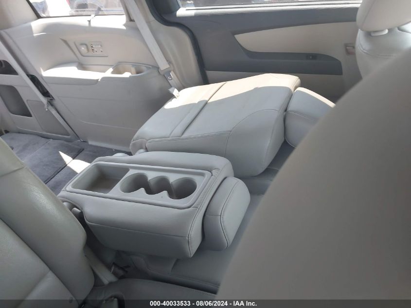 2011 Honda Odyssey Touring/Touring Elite VIN: 5FNRL5H93BB017216 Lot: 40033533