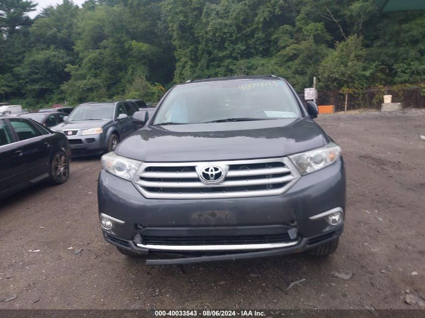 2012 Toyota Highlander Limited V6 VIN: 5TDDK3EH0CS163860 Lot: 40033543
