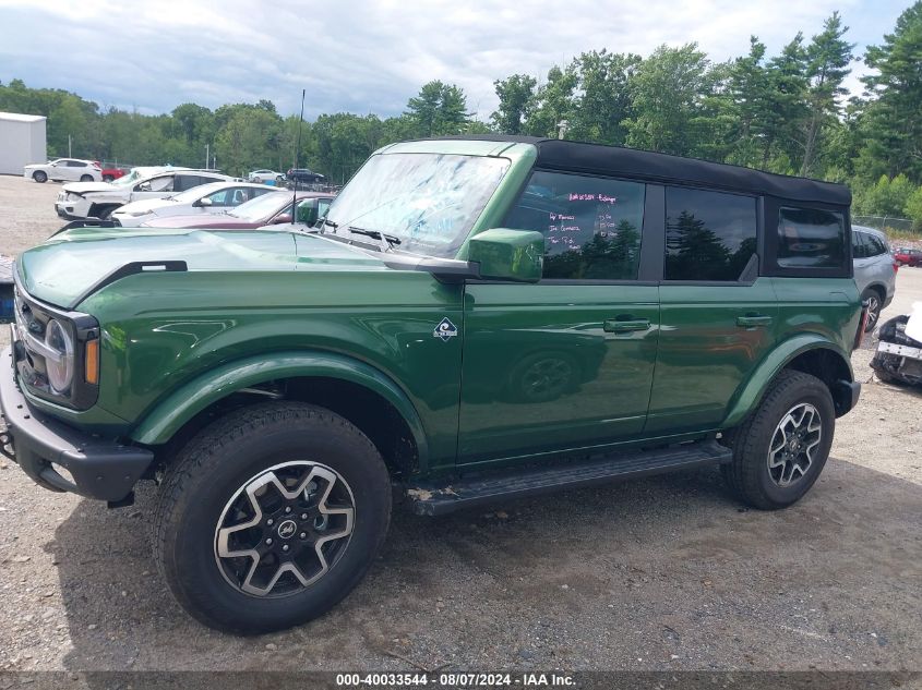 2024 Ford Bronco Outer Banks VIN: 1FMEE8BP5RLA60749 Lot: 40033544