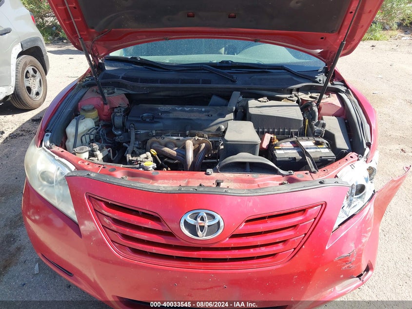 2007 Toyota Camry Ce/Le/Xle/Se VIN: 4TIBE46K47UI55160 Lot: 40033545