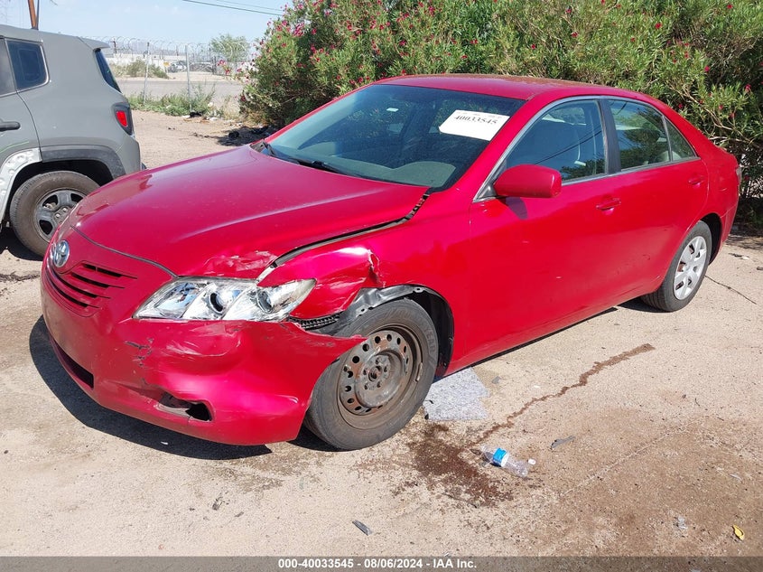 2007 Toyota Camry Ce/Le/Xle/Se VIN: 4TIBE46K47UI55160 Lot: 40033545