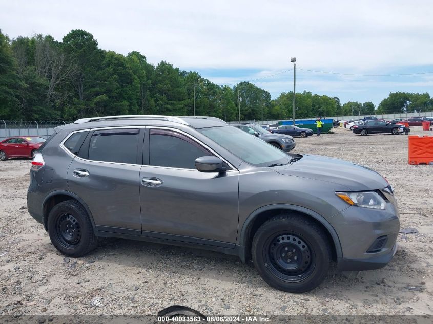 2016 Nissan Rogue S VIN: JN8AT2MT9GW006306 Lot: 40033563