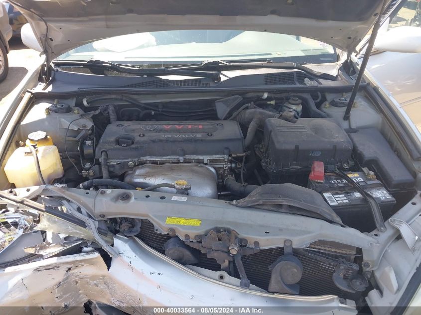 2004 Toyota Camry Le VIN: 4T1BE32K44U885162 Lot: 40033564