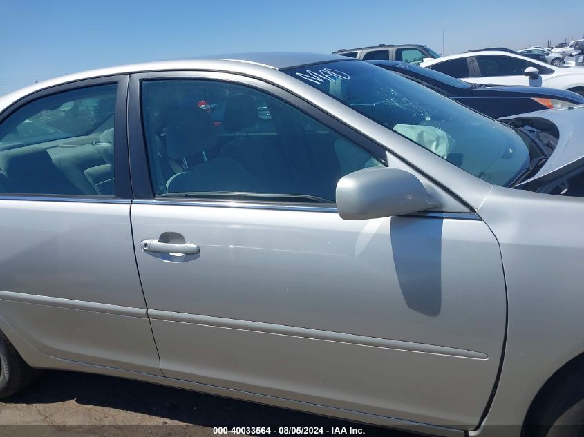 2004 Toyota Camry Le VIN: 4T1BE32K44U885162 Lot: 40033564