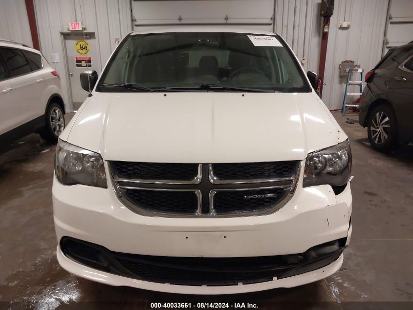 2011 Dodge Grand Caravan C/V VIN: 2D4JN1AG5BR789037 Lot: 40033661