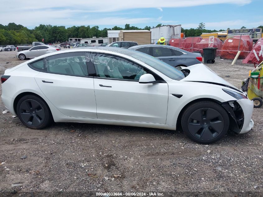 2023 Tesla Model 3 Rear-Wheel Drive VIN: 5YJ3E1EA4PF603745 Lot: 40033664