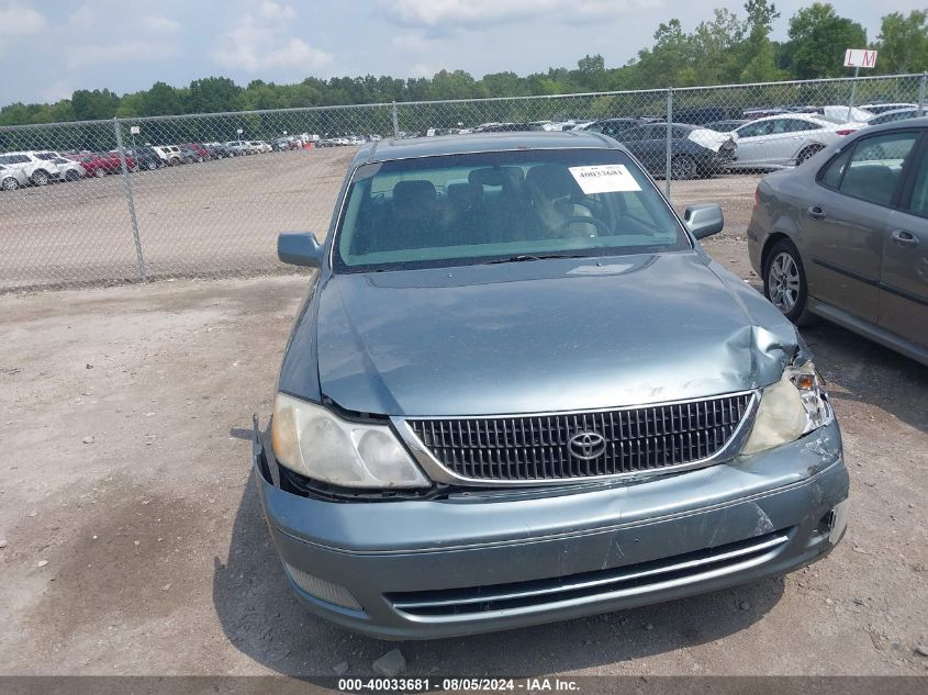 2001 Toyota Avalon Xls VIN: 4T1BF28B51U189159 Lot: 40033681