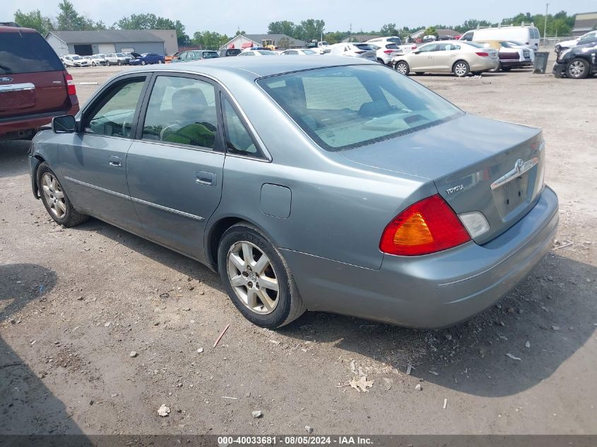 2001 Toyota Avalon Xls VIN: 4T1BF28B51U189159 Lot: 40033681