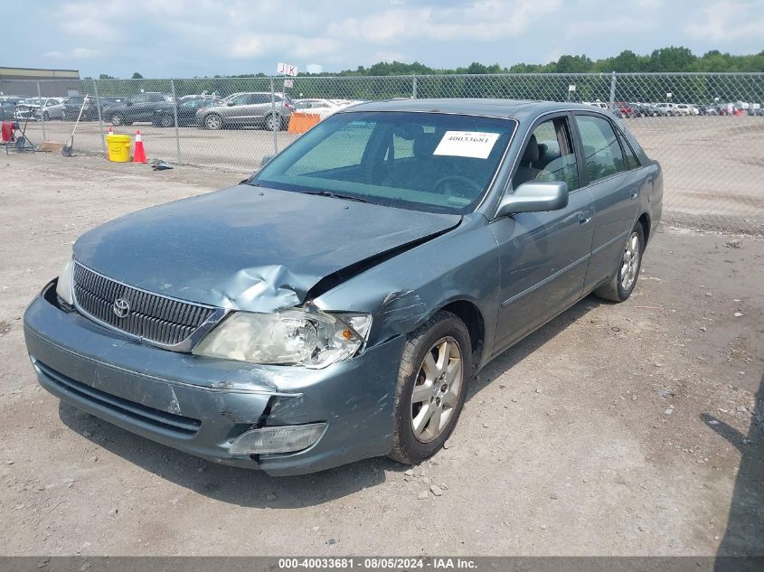 2001 Toyota Avalon Xls VIN: 4T1BF28B51U189159 Lot: 40033681