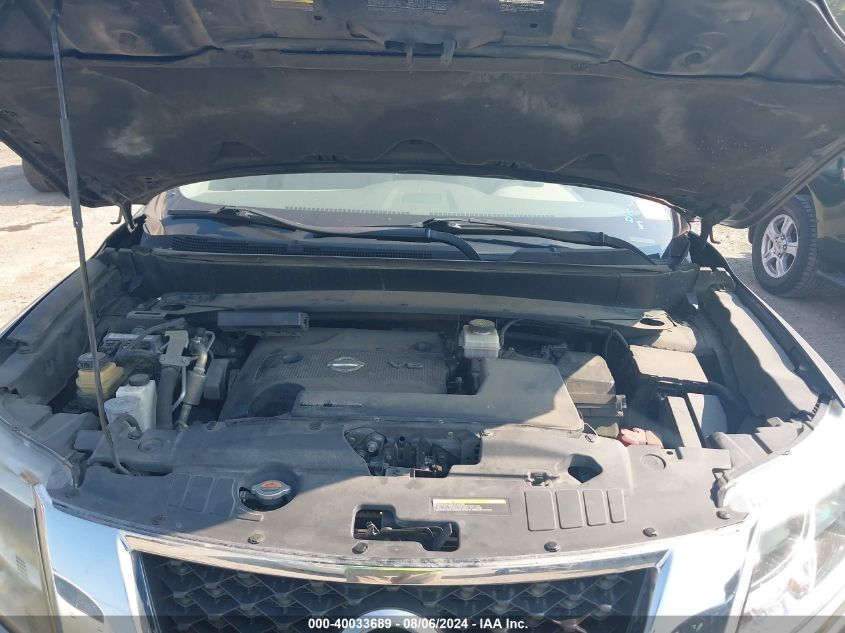 2015 Nissan Pathfinder Sv VIN: 5N1AR2MN3FC622204 Lot: 40033689