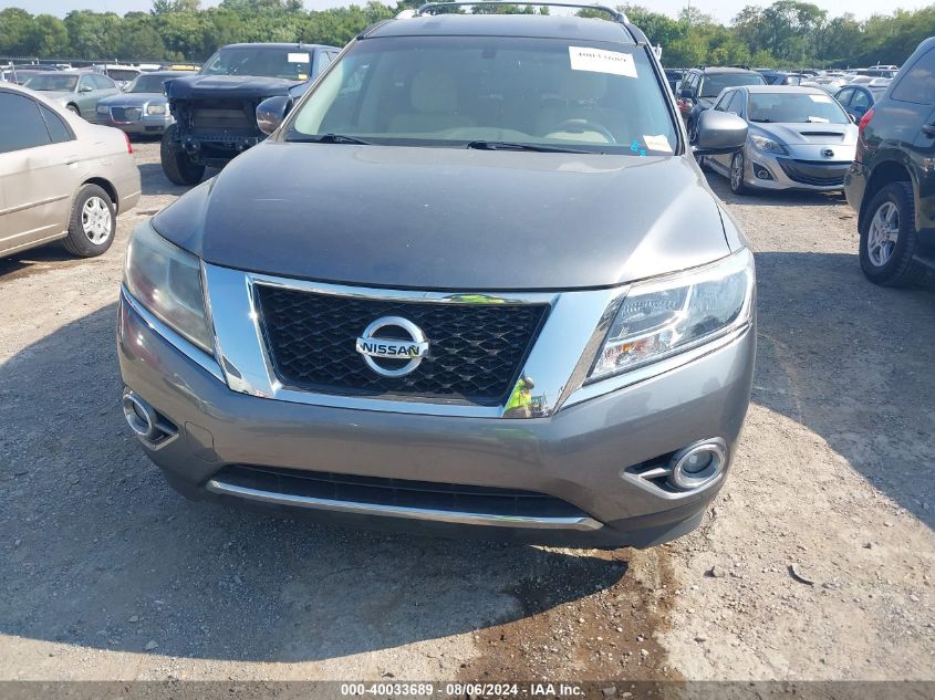 2015 Nissan Pathfinder Sv VIN: 5N1AR2MN3FC622204 Lot: 40033689