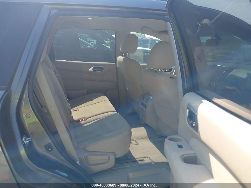 2015 Nissan Pathfinder Sv VIN: 5N1AR2MN3FC622204 Lot: 40033689