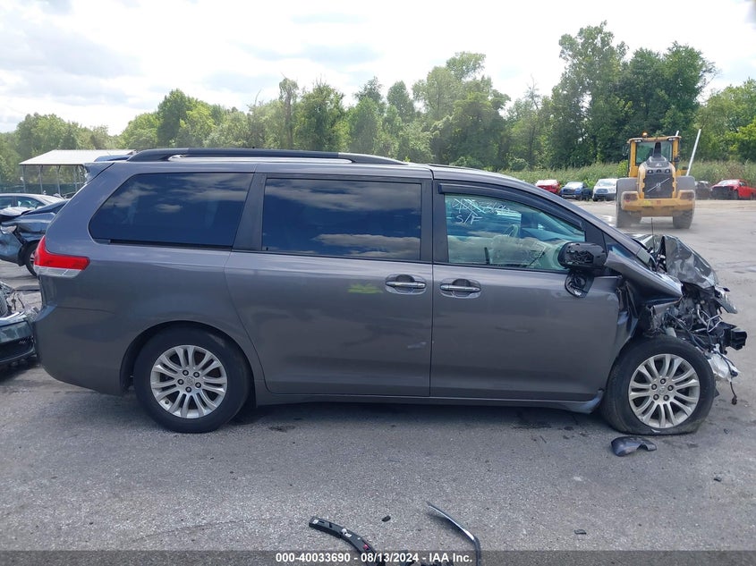 2012 Toyota Sienna Xle V6 8 Passenger VIN: 5TDYK3DC6CS271939 Lot: 40033690