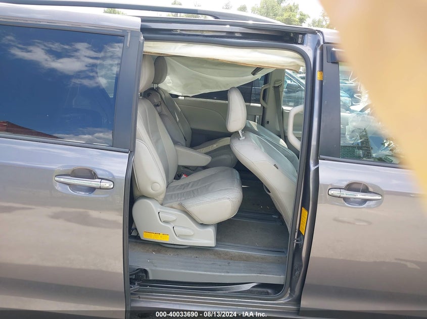 2012 Toyota Sienna Xle V6 8 Passenger VIN: 5TDYK3DC6CS271939 Lot: 40033690