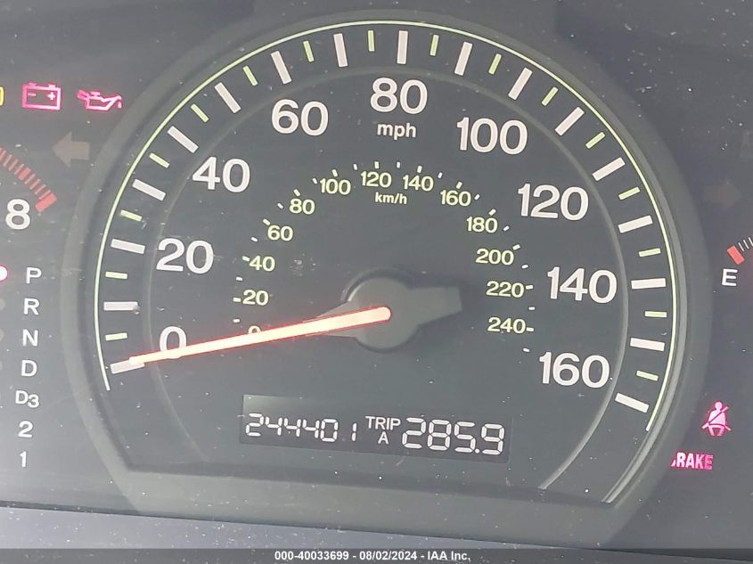 2004 Honda Accord 3.0 Ex VIN: 1HGCM665X4A011953 Lot: 40033699