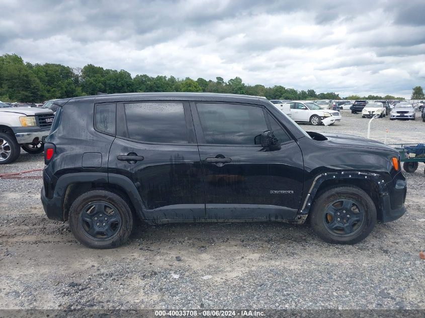 2019 Jeep Renegade Sport Fwd VIN: ZACNJAAB4KPK15464 Lot: 40033708