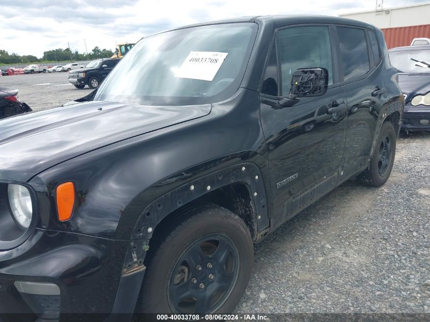 2019 Jeep Renegade Sport Fwd VIN: ZACNJAAB4KPK15464 Lot: 40033708