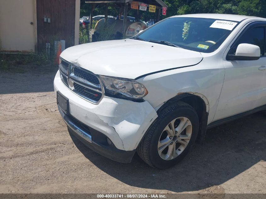 2013 Dodge Durango Sxt VIN: 1C4RDJAG5DC662643 Lot: 40033741