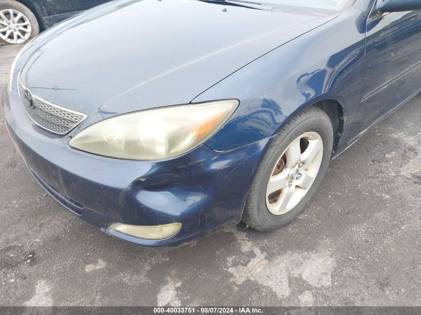 2004 Toyota Camry Se VIN: 4T1BE32K84U290329 Lot: 40033751