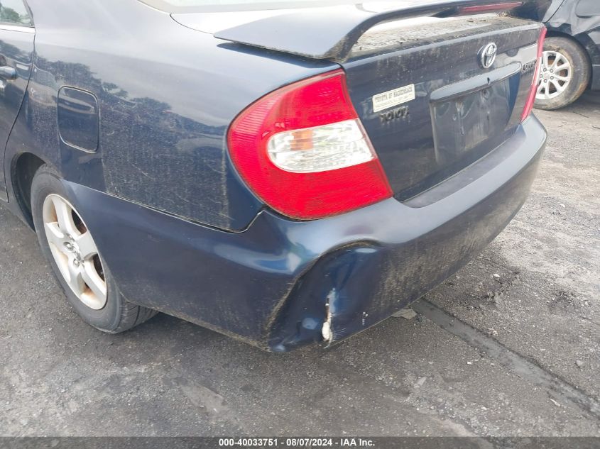 2004 Toyota Camry Se VIN: 4T1BE32K84U290329 Lot: 40033751